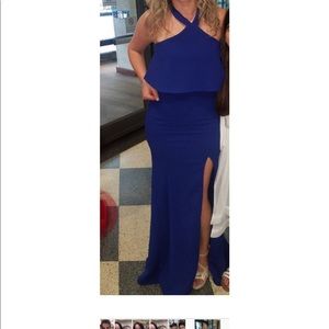 Beautiful Royal Blue Party Dress